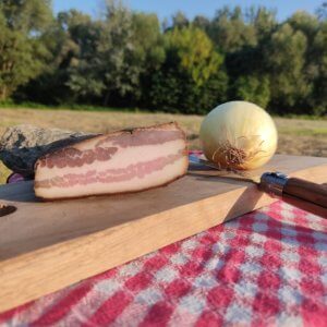 Fein geräucherter Bauchspeck
